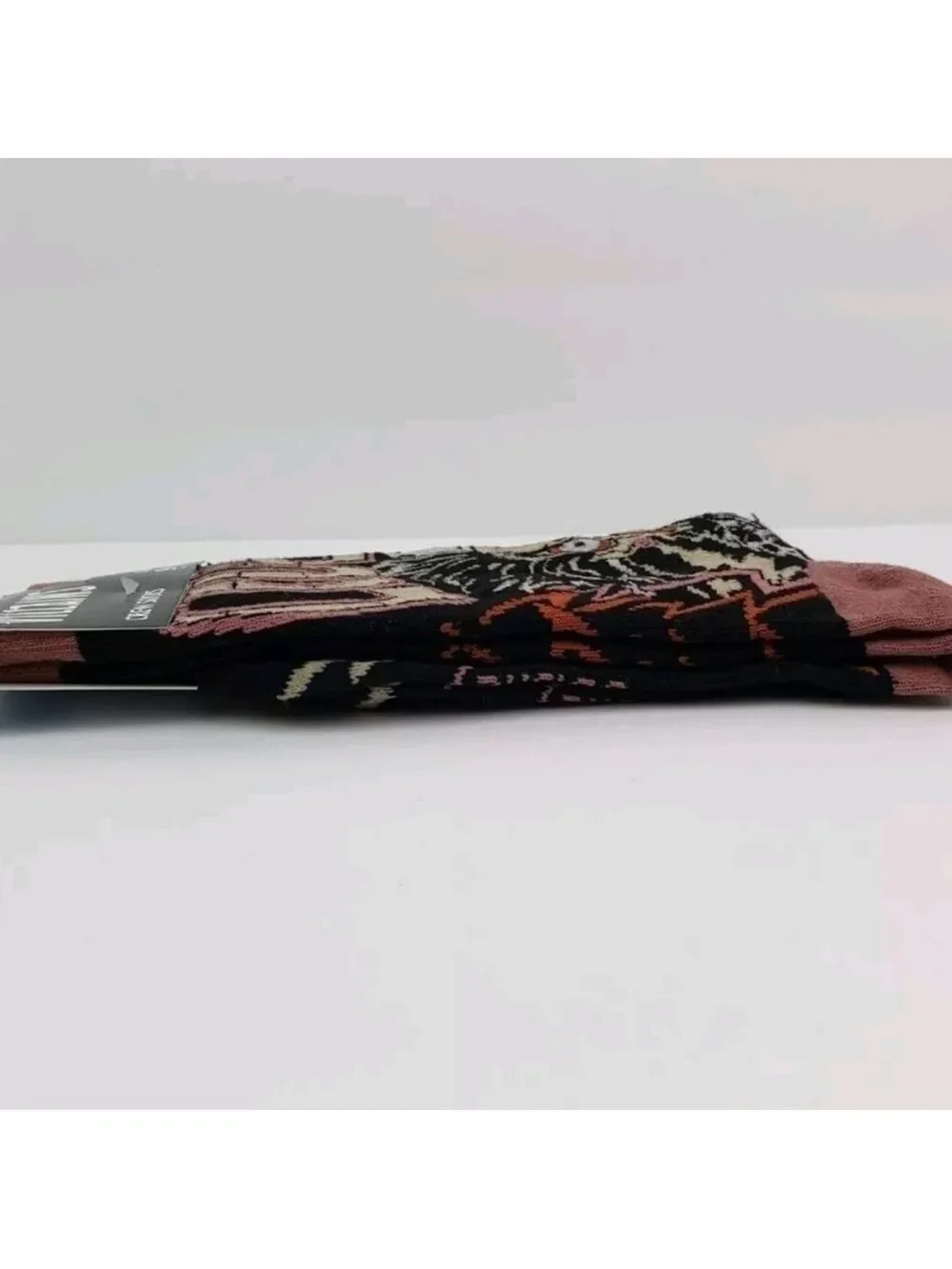 4/$25 Disney Villains Cruella De Vil Novelty Crew Socks New